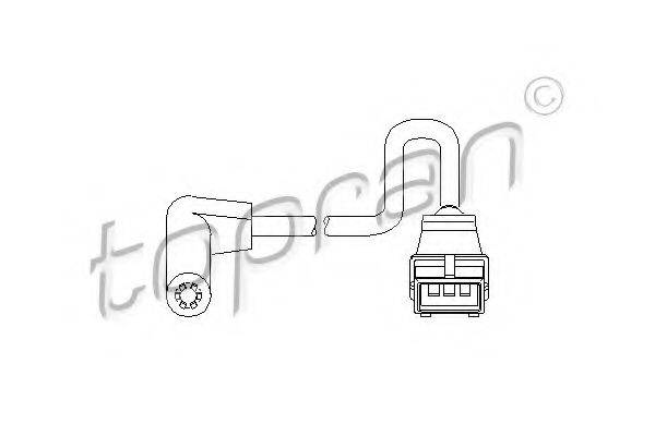 TOPRAN 721693 Датчик частоти обертання, керування двигуном