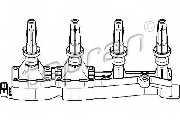 TOPRAN 721906 Комутатор, система запалювання
