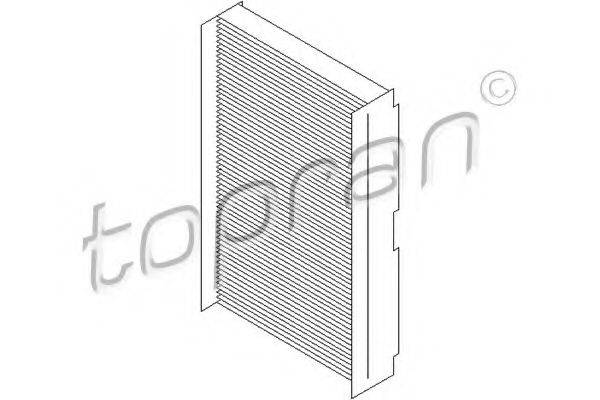 TOPRAN 720289 Фільтр, повітря у внутрішньому просторі