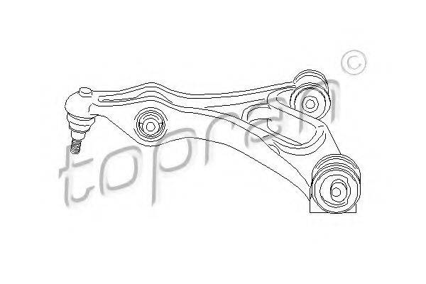 TOPRAN 111992 Важіль незалежної підвіски колеса, підвіска колеса