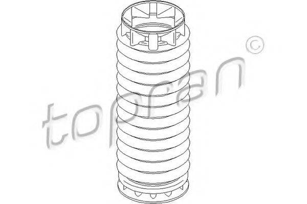 TOPRAN 722479 Захисний ковпак / пильник, амортизатор