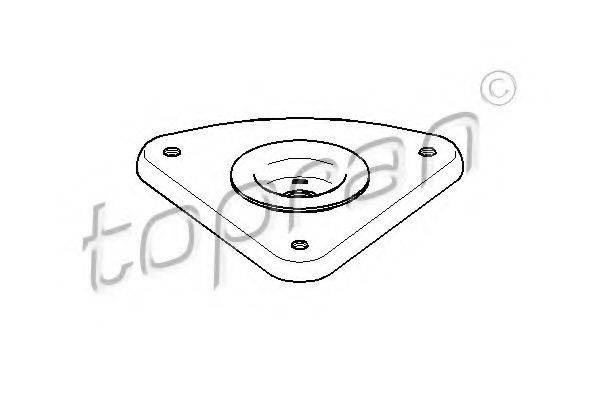 TOPRAN 302793 Опора стійки амортизатора