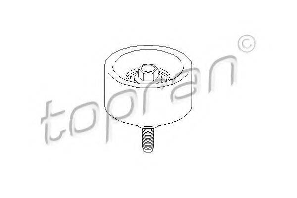 TOPRAN 304115 Паразитний / провідний ролик, полікліновий ремінь