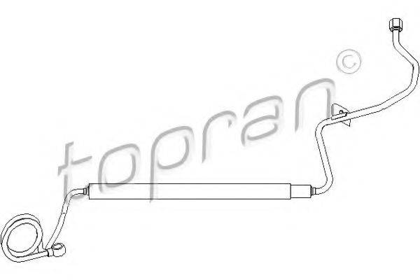 TOPRAN 113361 Гідравлічний шланг, кермо