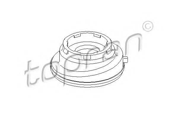 TOPRAN 304043 Підшипник кочення, опора стійки амортизатора