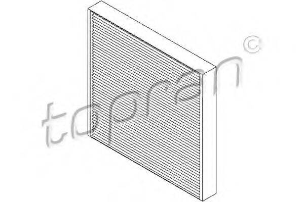 TOPRAN 501650 Фільтр, повітря у внутрішньому просторі