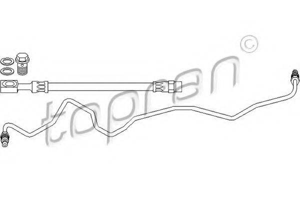TOPRAN 113555 Гальмівний шланг
