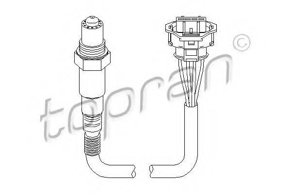 TOPRAN 207859 Лямбда-зонд