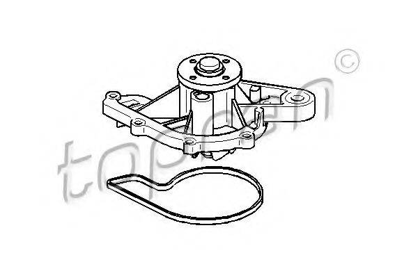 TOPRAN 407922 Водяний насос
