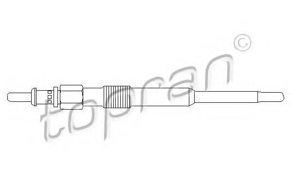 TOPRAN 407919 Свічка розжарювання