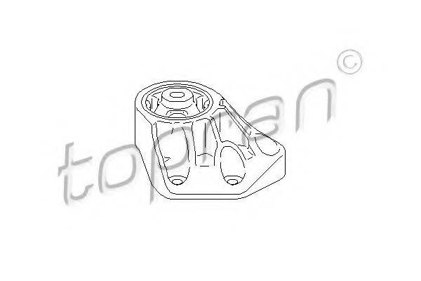 TOPRAN 113370 Підвіска, роздавальна коробка