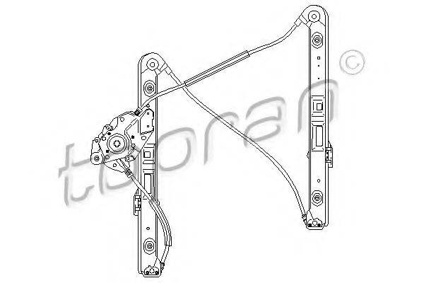 TOPRAN 501825 Підйомний пристрій для вікон