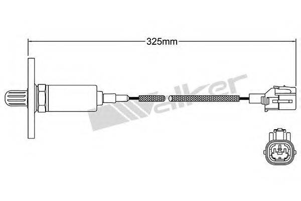 WALKER PRODUCTS 25021053 Лямбда-зонд