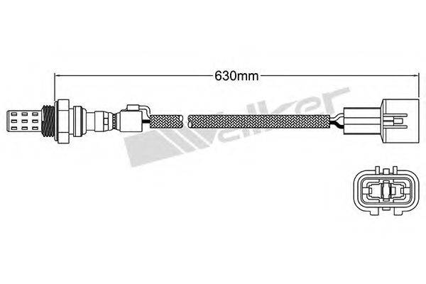 WALKER PRODUCTS 25022066 Лямбда-зонд