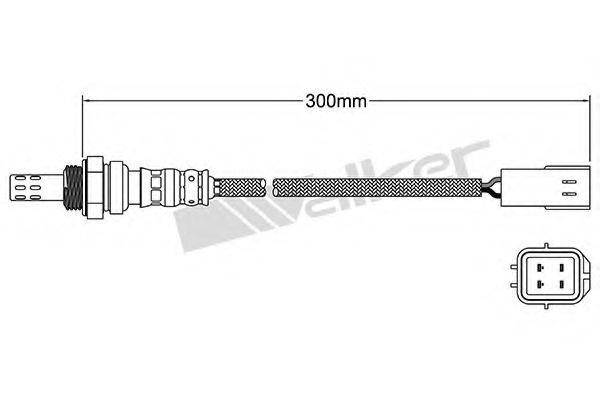 WALKER PRODUCTS 25024771 Лямбда-зонд