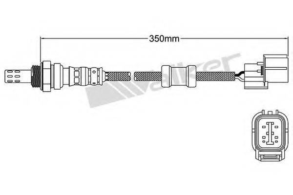 WALKER PRODUCTS 25024473 Лямбда-зонд