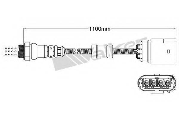 WALKER PRODUCTS 25024734 Лямбда-зонд