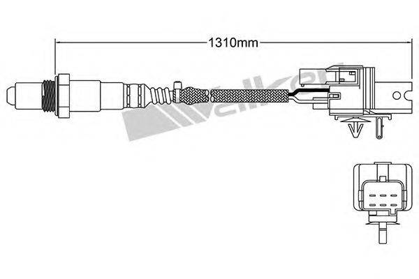 WALKER PRODUCTS 25025011 Лямбда-зонд