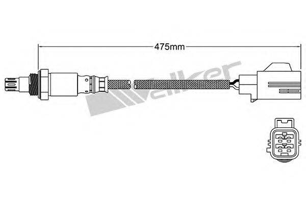 WALKER PRODUCTS 25054043 Лямбда-зонд