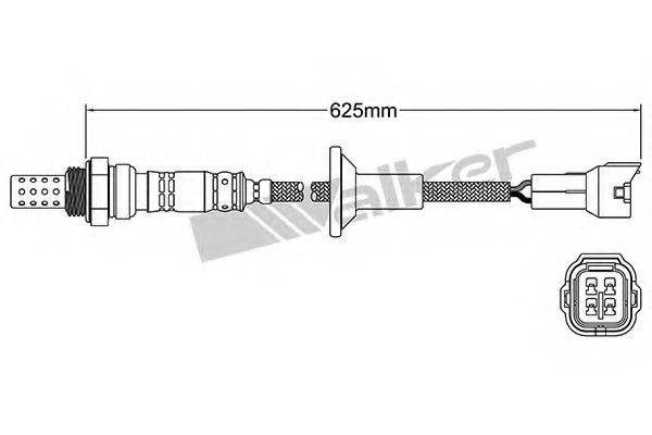 WALKER PRODUCTS 25024907 Лямбда-зонд