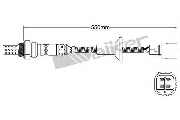 WALKER PRODUCTS 25024213 Лямбда-зонд