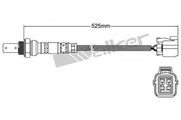 WALKER PRODUCTS 25054048 Лямбда-зонд