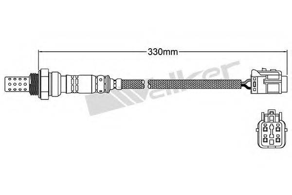 WALKER PRODUCTS 25024584 Лямбда-зонд