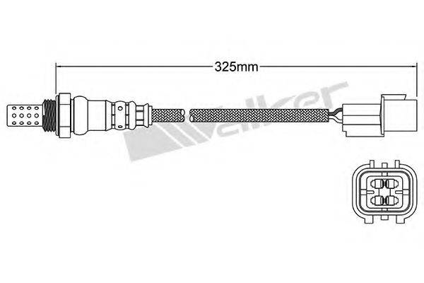 WALKER PRODUCTS 25024234 Лямбда-зонд