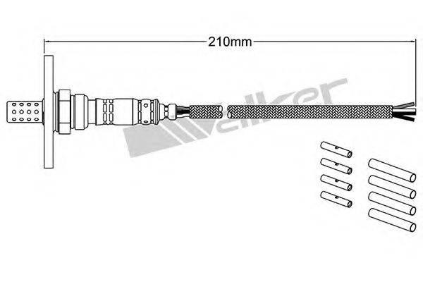 WALKER PRODUCTS 25024050 Лямбда-зонд