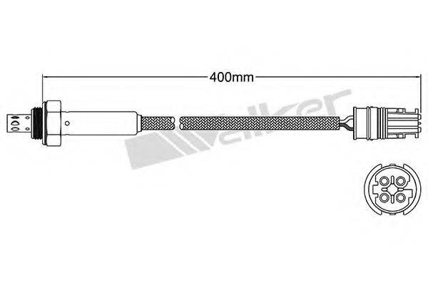 WALKER PRODUCTS 25024516 Лямбда-зонд