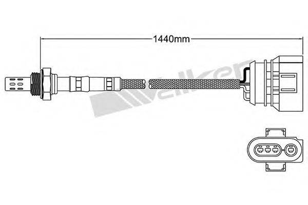 WALKER PRODUCTS 25024417 Лямбда-зонд