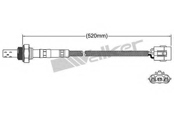 WALKER PRODUCTS 25023086 Лямбда-зонд