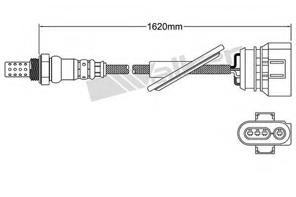 WALKER PRODUCTS 25024430 Лямбда-зонд