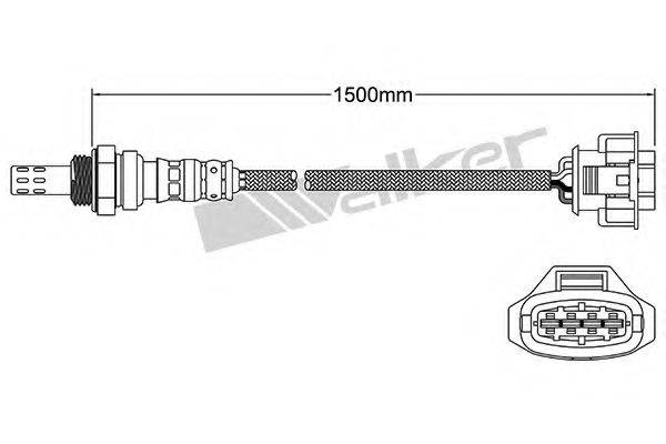 WALKER PRODUCTS 250241032 Лямбда-зонд