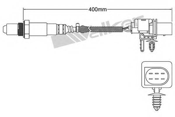 WALKER PRODUCTS 25025095 Лямбда-зонд