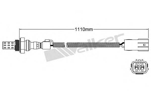 WALKER PRODUCTS 25022006 Лямбда-зонд