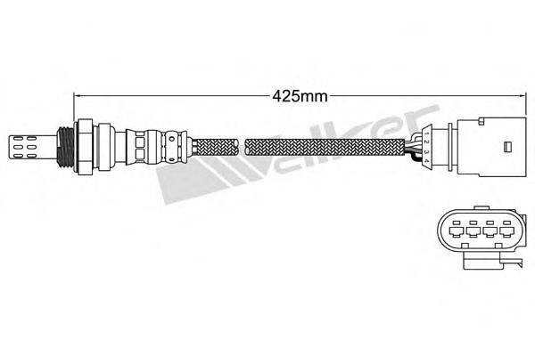 WALKER PRODUCTS 250241054 Лямбда-зонд