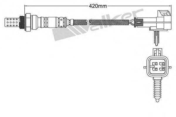 WALKER PRODUCTS 25024470 Лямбда-зонд