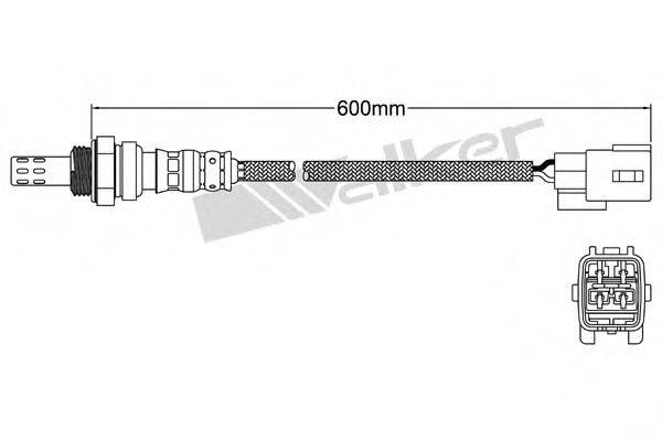 WALKER PRODUCTS 25024878 Лямбда-зонд