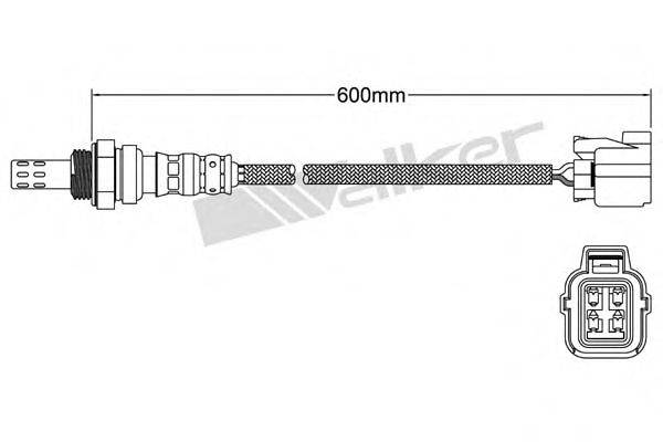 WALKER PRODUCTS 250241098 Лямбда-зонд