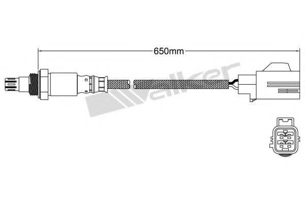 WALKER PRODUCTS 25054042 Лямбда-зонд