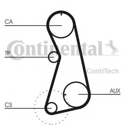 CONTITECH CT630K2 Комплект ременя ГРМ