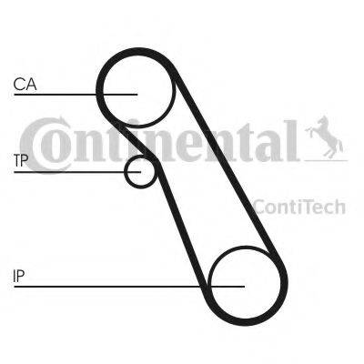 CONTITECH CT983 Ремінь ГРМ