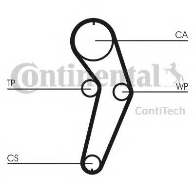 CONTITECH CT988WP2 Водяний насос + комплект зубчастого ременя