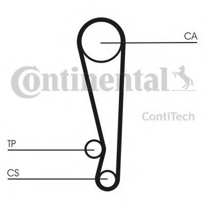 CONTITECH CT1024K1 Комплект ременя ГРМ