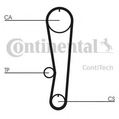 CONTITECH CT895 Ремінь ГРМ