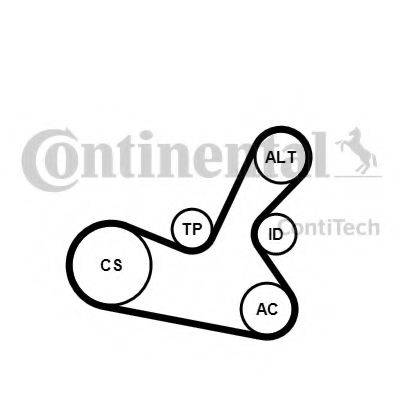 CONTITECH 5PK1300K1 Полікліновий ремінний комплект