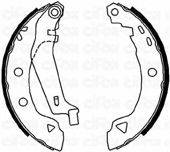 CIFAM 153002Y Комплект гальмівних колодок