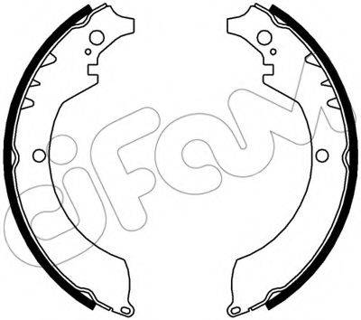 CIFAM 153033 Комплект гальмівних колодок