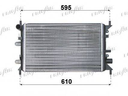 FRIGAIR 01052035 Радіатор, охолодження двигуна